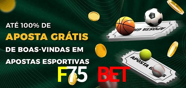 F75 Bet Ate 100% de Aposta Gratis